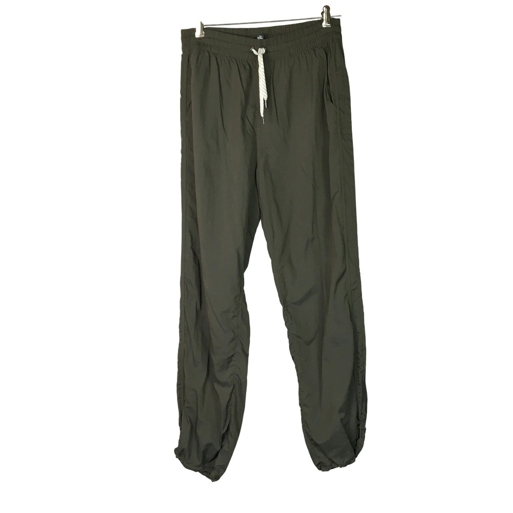 Vuori Eclipse‎ Performance Jogger Pants Womens L Bungie Hem VW4078 Dark Cocoa